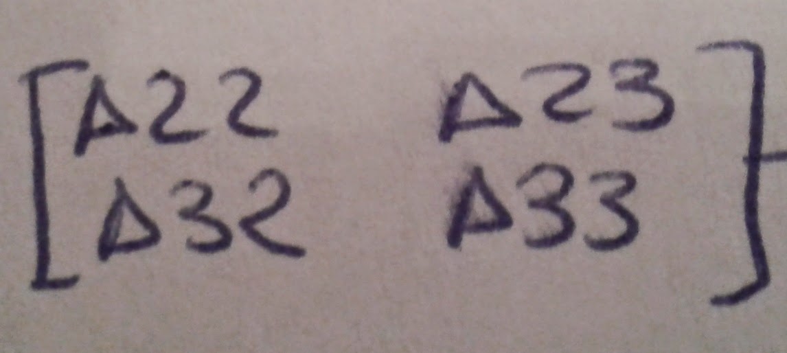 Matriz adjunta (cálculo completo)