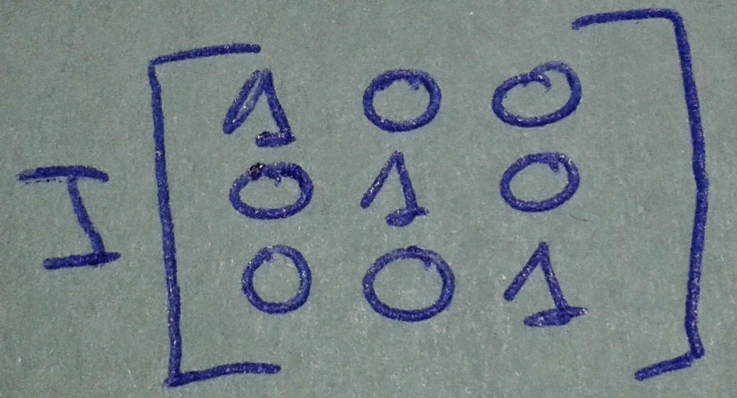 Verificación con matriz identidad (paso 1)