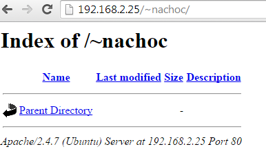 Conexión al servidor