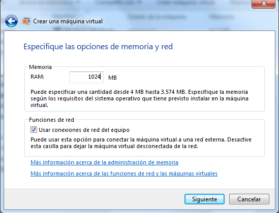Configuración de memoria RAM