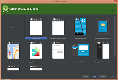 Selección de actividad