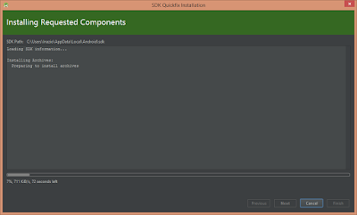Descarga de componentes del SDK
