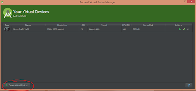 Opción de crear máquina virtual