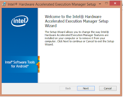 Instalador de Intel HAXM