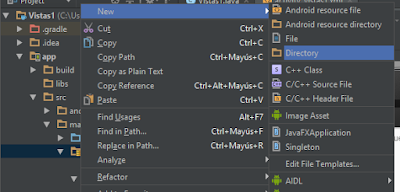 Copiar el fichero XML al layout-land