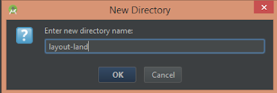 Modificar el layout en modo landscape