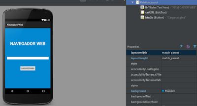 Navegador web - layout web