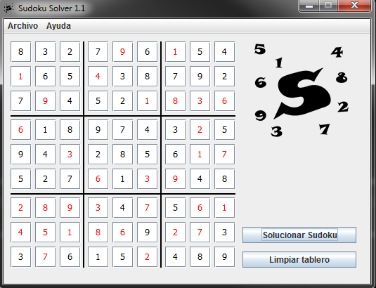 sudoku solved